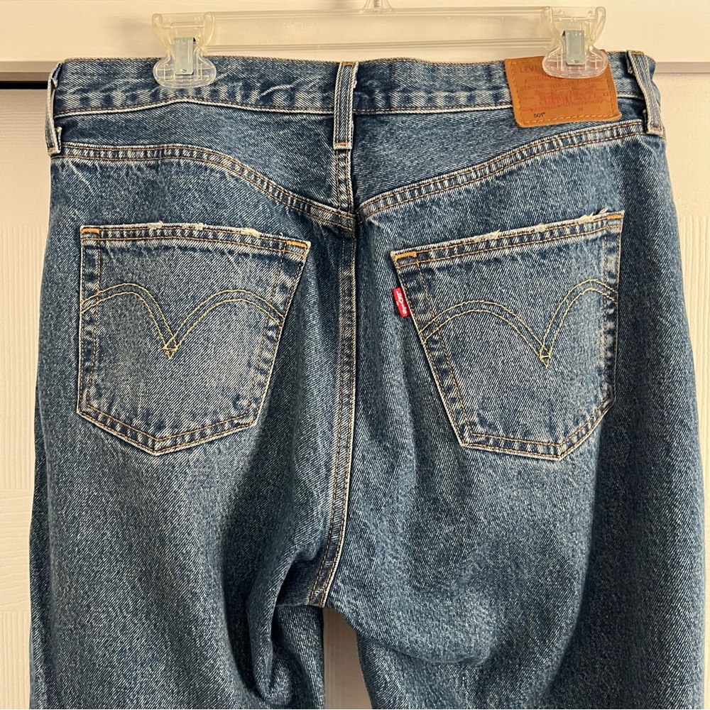 Levi’s 501 90’s original 31 x 32 Mad Love medium wash - Picture 8 of 14
